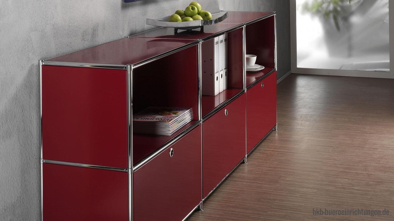 Büromöbel Metall Lowboard - hochwertige Büromöbel