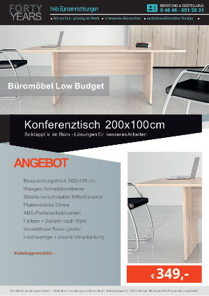 Angebot Büromöbel aus der Kollektion Büromöbel Low Budget von der Firma HKB Büroeinrichtungen GmbH Husum