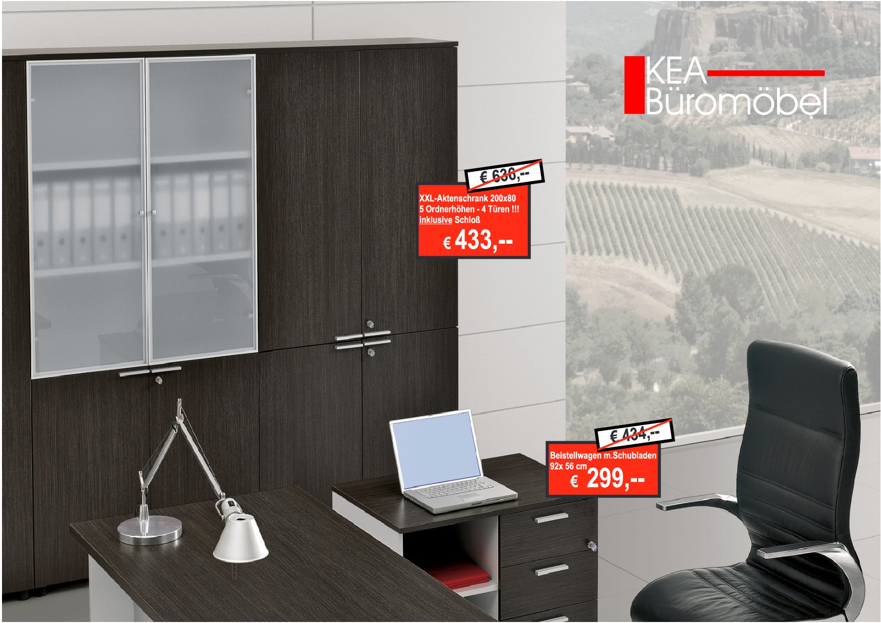 Angebot Büromöbel aus der Kollektion KEA Büromöbel von der Firma HKB Büroeinrichtungen GmbH Husum