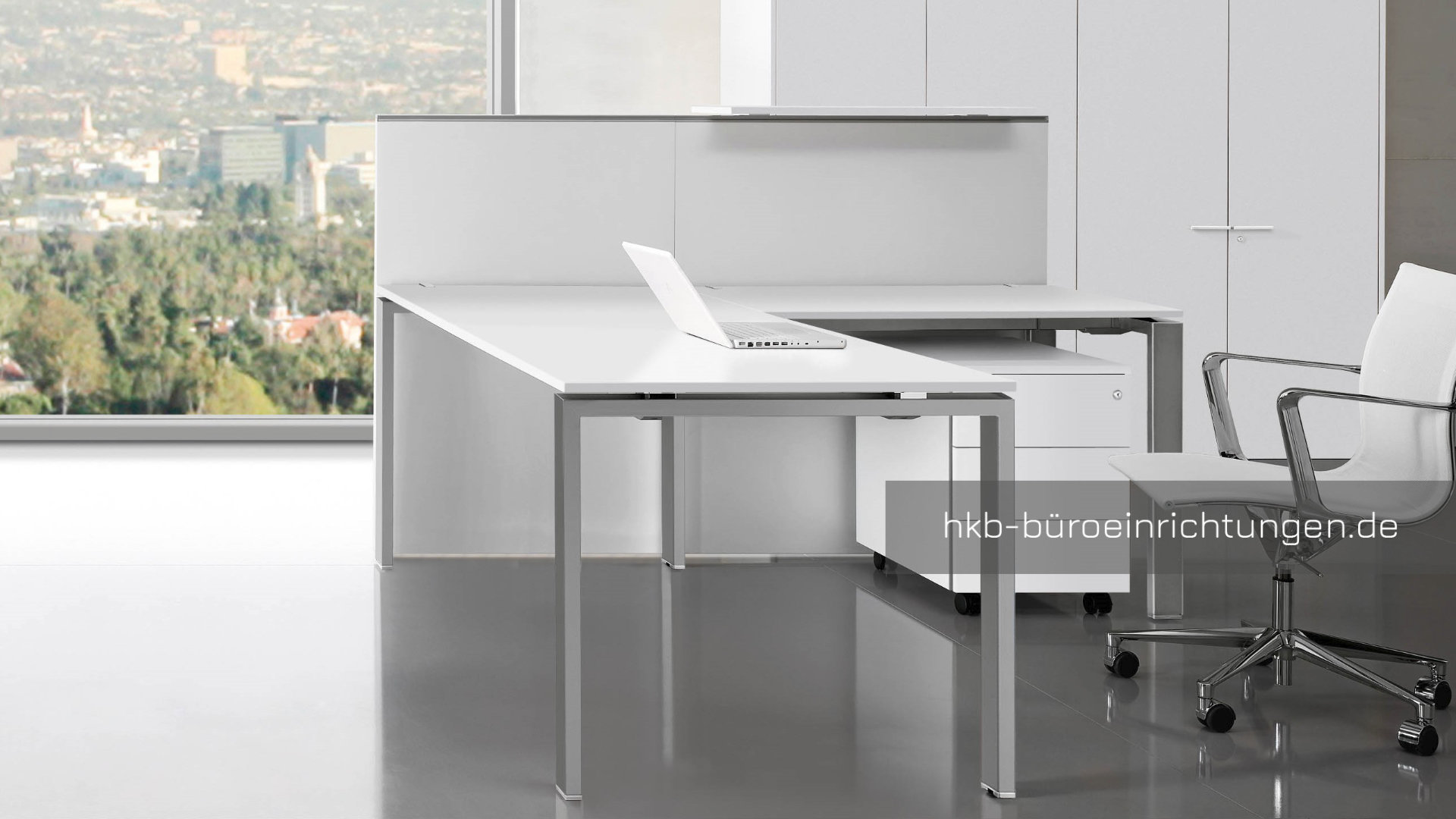 Chefbüro Platinum 4 - exklusive Büromöbel
