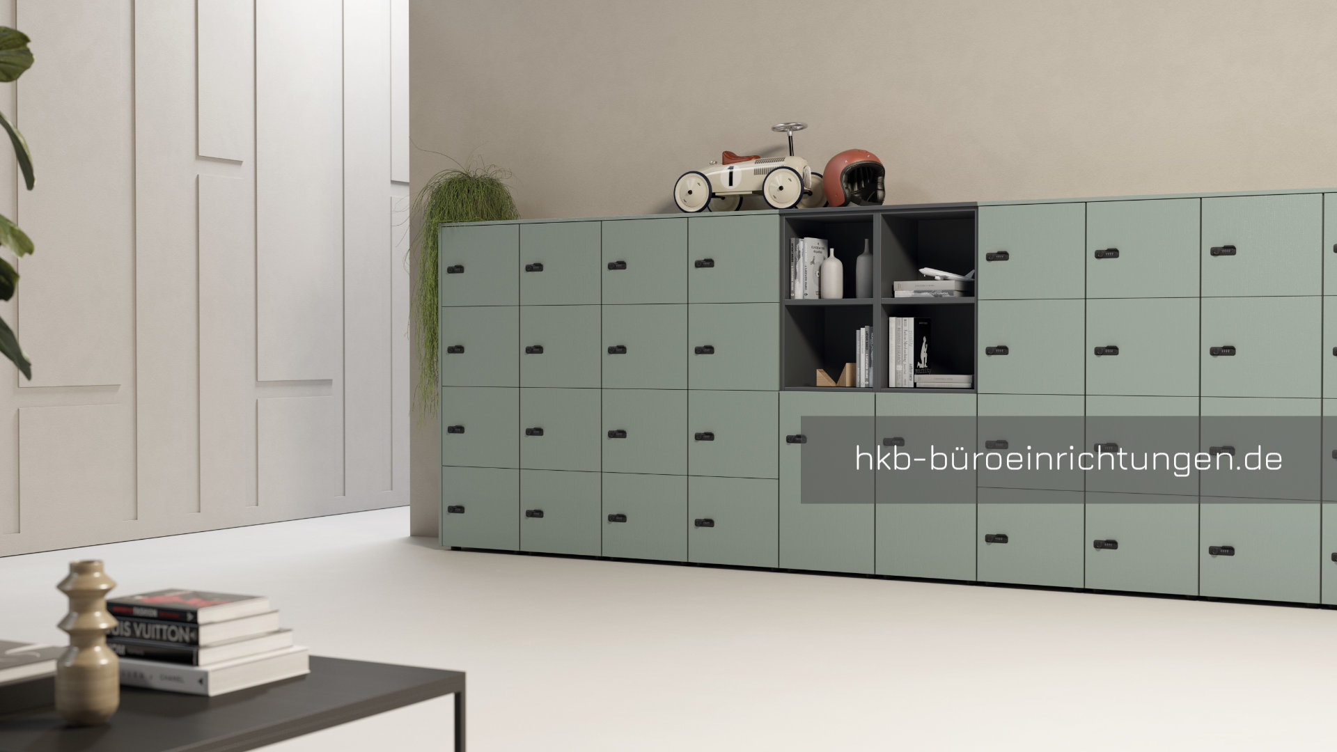Beschriftungslösungen am Archivregal