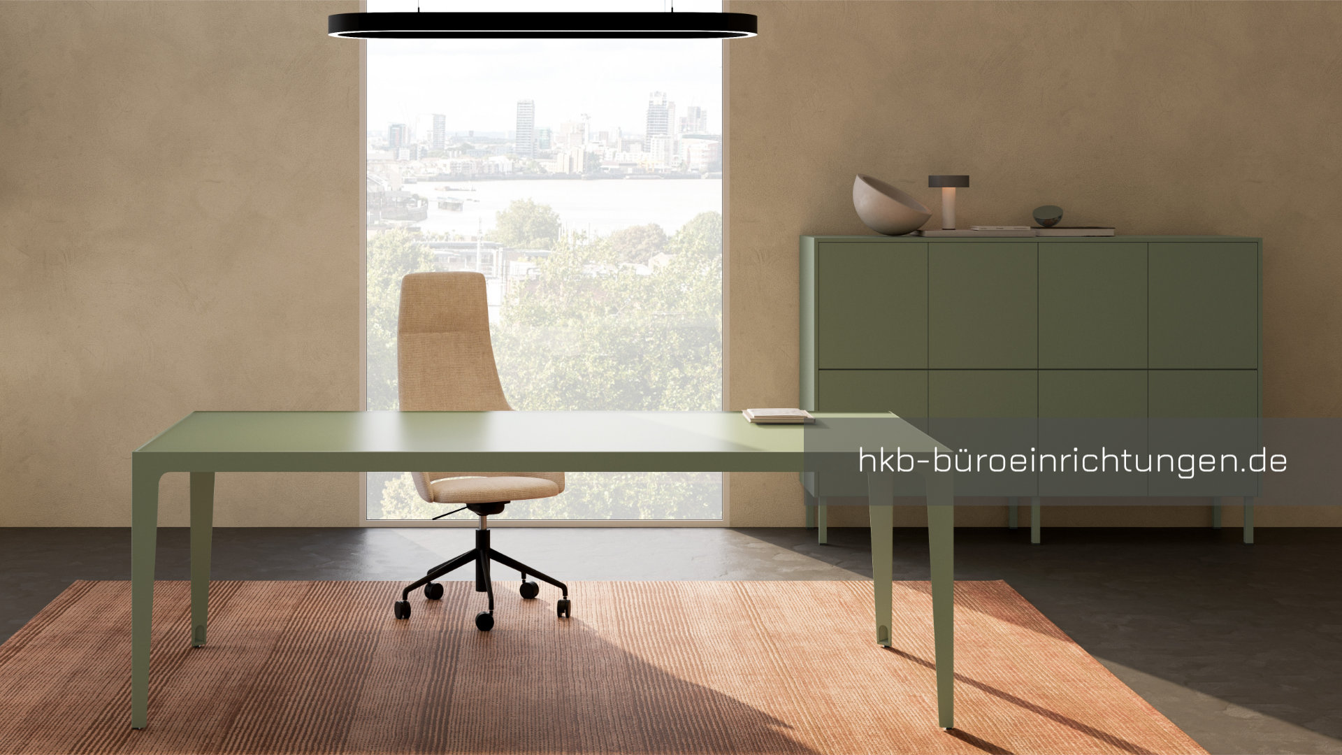 Chefbüro Besprechungstisch Arbeitszimmer Büromöbel